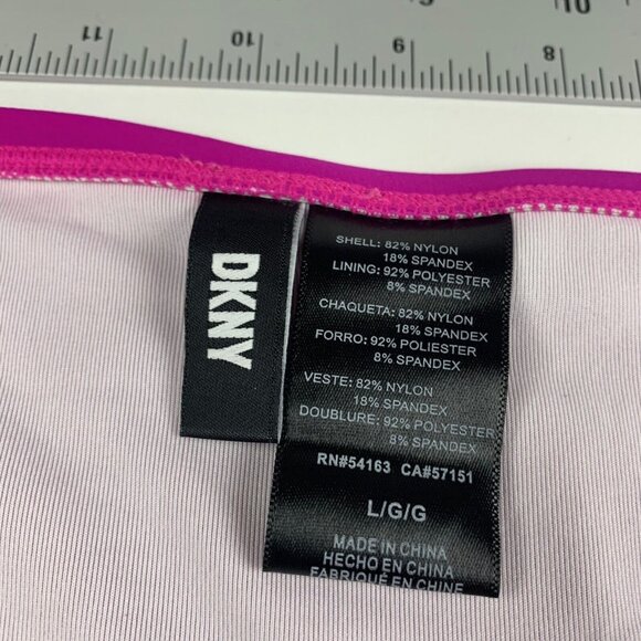 Dkny Hipster Bikini Bottom Women's Large Purple Swimwear Summer Beach Pull-On - Picture 4 of 6